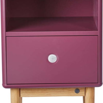 Tmavě fialový noční stolek Color Box – Tom Tailor