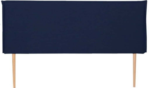 Tmavě modré čalouněné čelo postele 160x100 cm Edmond – Really Nice Things