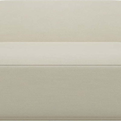 Béžová pohovka z textilie bouclé 137