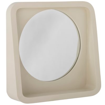 Béžové závěsné zrcadlo Bloomingville Phoebe 39