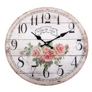 Nástěnné hodiny Paris roses