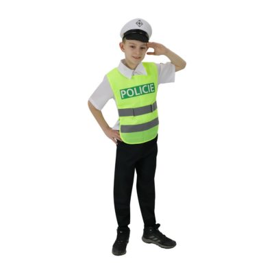 Rappa Dětský kostým Dopravní policista