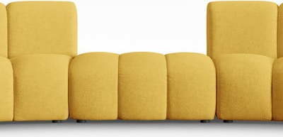 Žlutá pohovka 367 cm Lupine – Micadoni Home