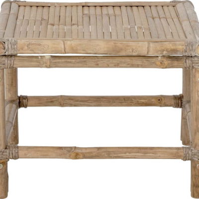 Bambusový zahradní odkládací stolek 55x55 cm Sole – Bloomingville