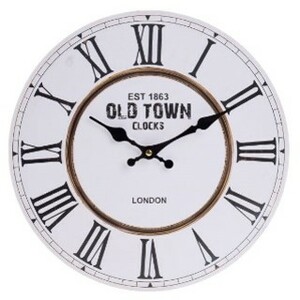 Nástěnné hodiny Town