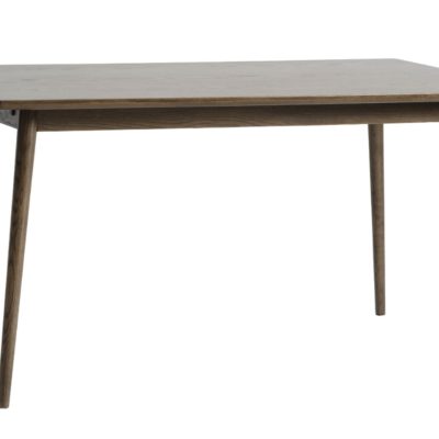 Tmavě hnědý dubový jídelní stůl Unique Furniture Barrali 150 x 90 cm
