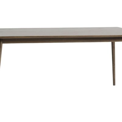 Tmavě hnědý dubový jídelní stůl Unique Furniture Barrali 190 x 90 cm