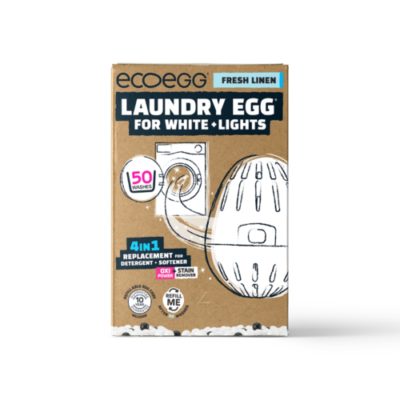 ECOEGG Vajíčko na 50 praní na bílé a světlé prádlo