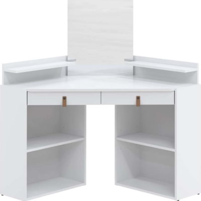 Toaletní stolek s bílou deskou 90x90 cm Gloss – TemaHome