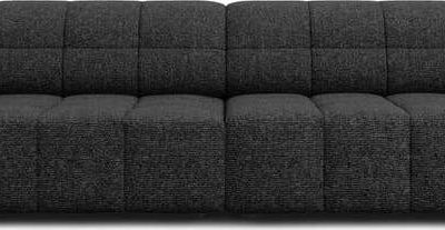 Antracitová pohovka 244 cm Chicago – Cosmopolitan Design