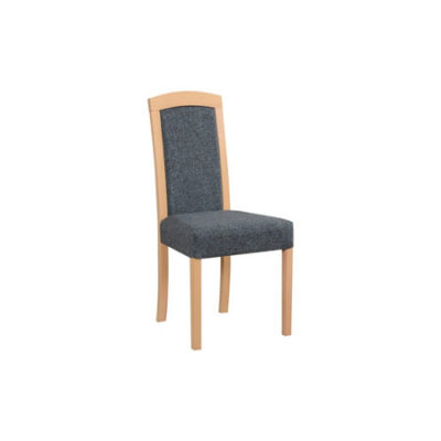 Jídelní židle ROMA 7 Bílá Tkanina 37B