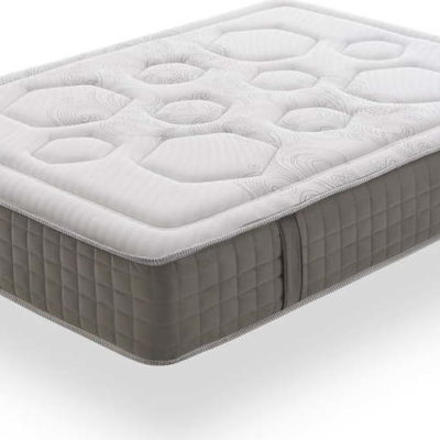 Tvrdá/středně tvrdá pěnová oboustranná termoregulační matrace 120x200 cm HEXAFLEX GEL – Moonia