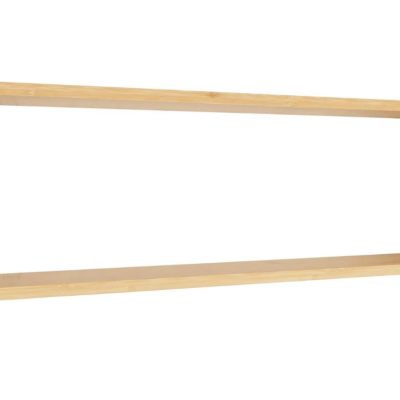 Nordic Living Bambusová nástěnná police Ember 19