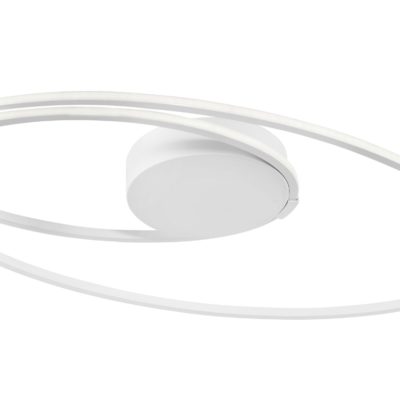 Bílé stropní LED světlo Nova Luce Viarregio 60 cm