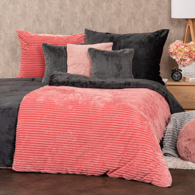 4Home Povlečení mikroflanel Stripe růžová