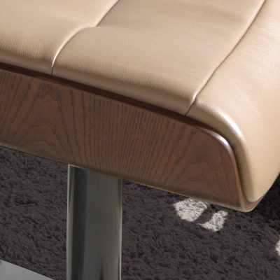 Angel Cerdá Béžová kožená podnožka No. 5088