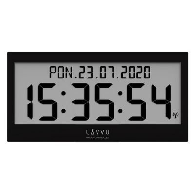Lavvu LCX0011 digitální hodiny řízené rádiovým signálem Modig